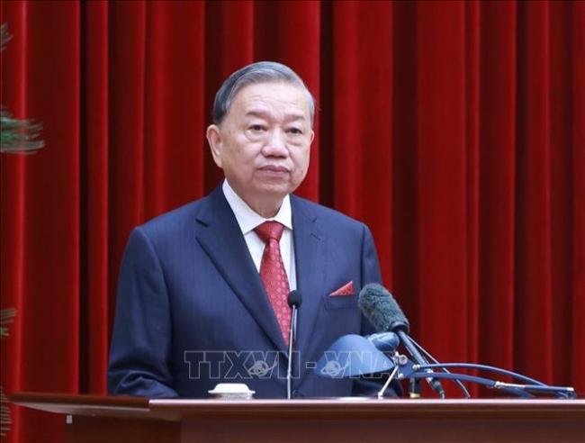 Tổng Bí thư Tô Lâm: Tiếp tục hoàn thiện các công việc chuẩn bị tốt nhất phục vụ tổ chức thành công Đại hội XIV của Đảng